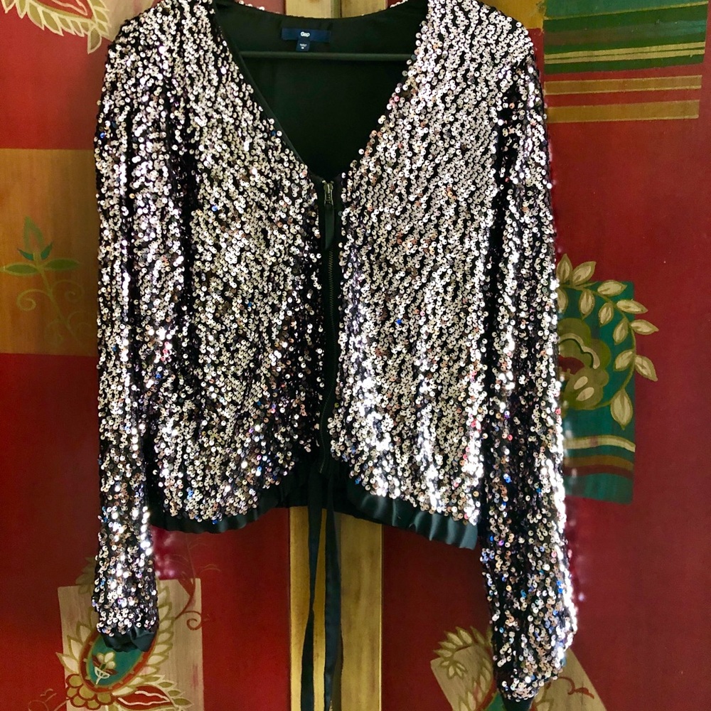 Gap Sequin Jacket - image 1